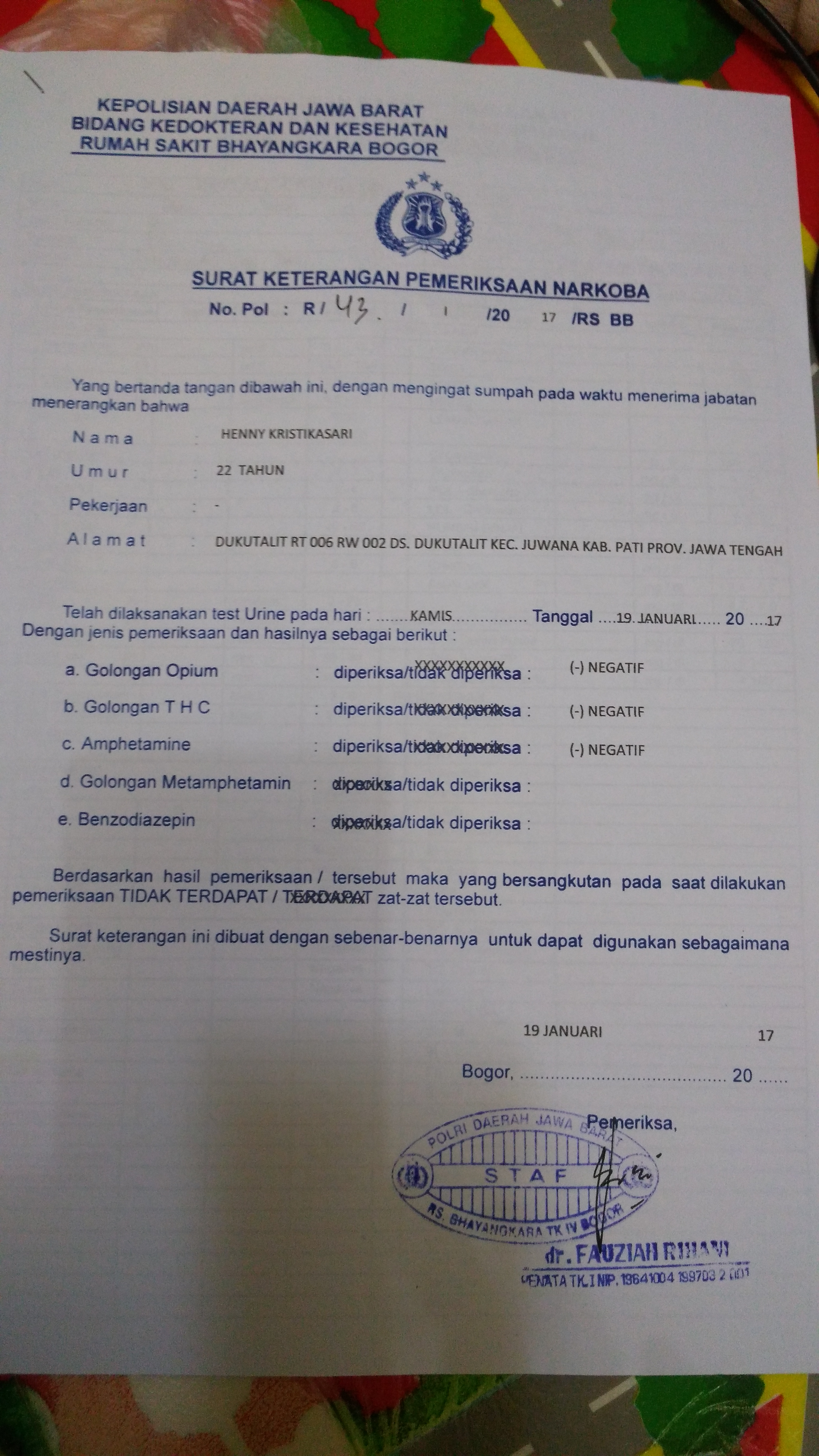 Contoh Surat Dokter Puskesmas Surabaya Suratmenyurat Net